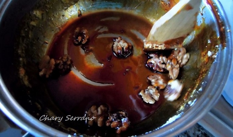 FLAN DE CAFÉ Y NUECES