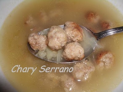 SOPA DE ALBONDIGUILLAS (vídeo) y HEMC