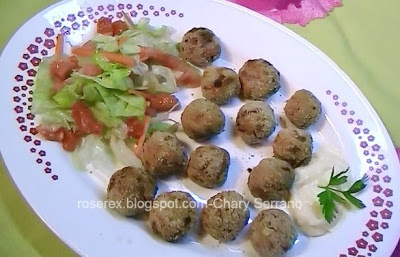 BOLITAS DE JAMÓN Y QUESO