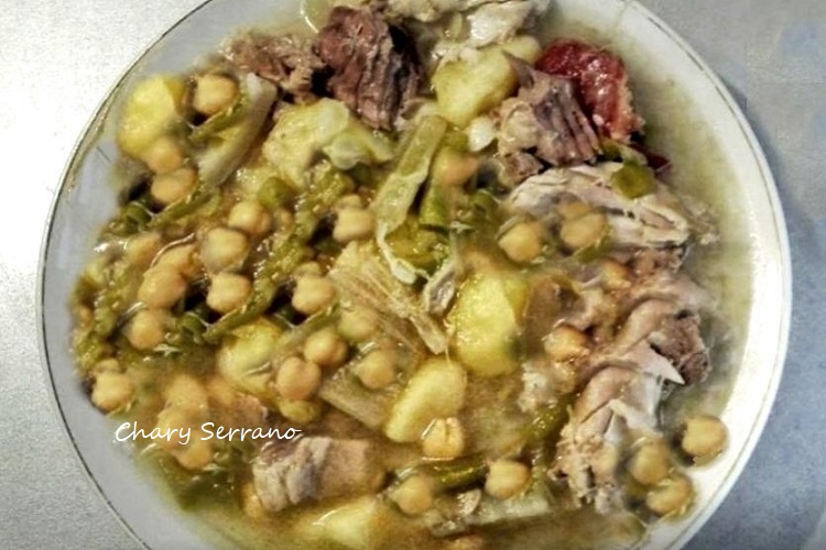 Cocido de garbanzos