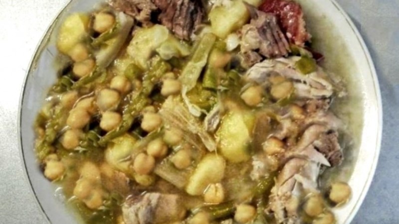 COCIDO DE GARBANZOS