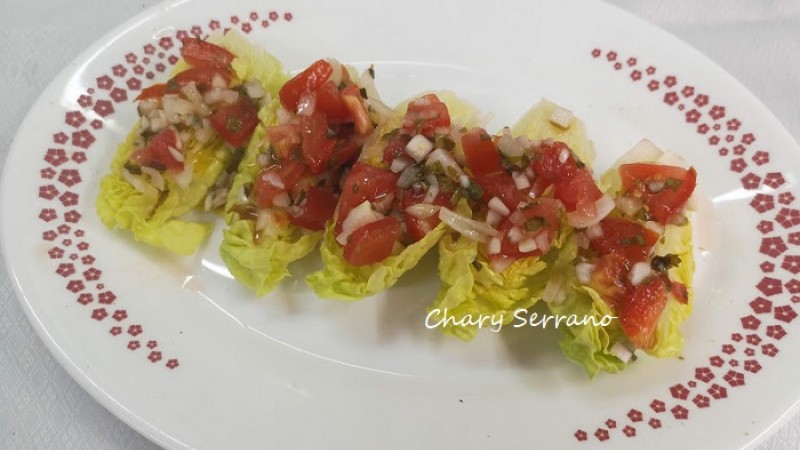 COGOLLOS CON PICO DE GALLO