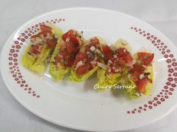 COGOLLOS CON PICO DE GALLO
