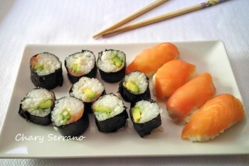NIGIRIS Y MAKIS SUSHI. Recetas