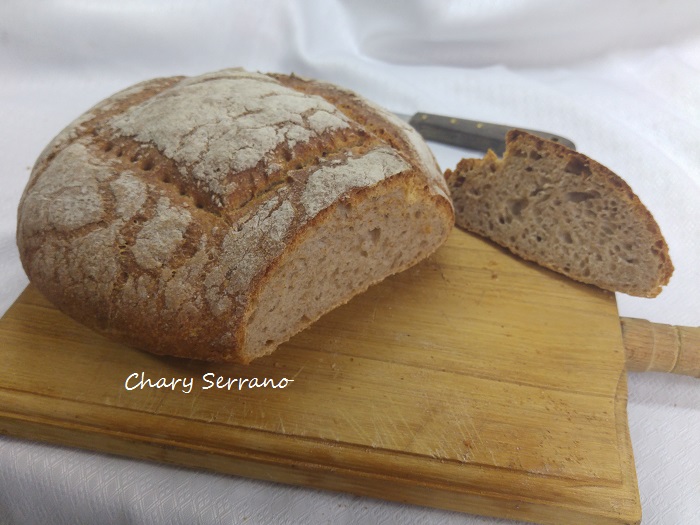 Pan de centeno y trigo integral