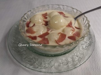 CREMA FRÍA DE MELÓN, agridulce