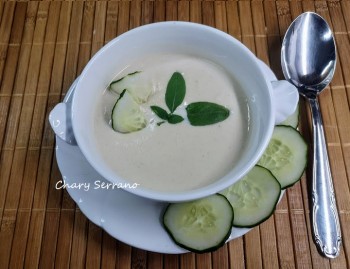 CREMA FRÍA DE PEPINOS