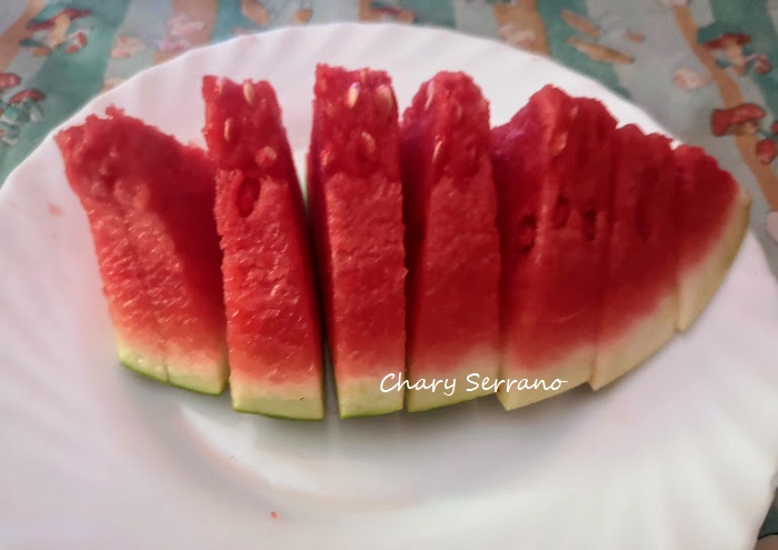 Sorbete de sandía