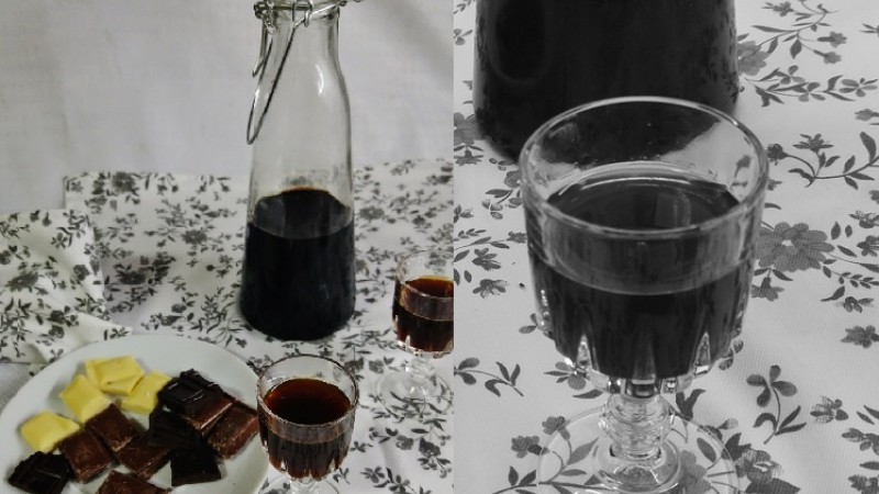 LICOR DE CAFÉ CON NARANJA Y ESPECIAS