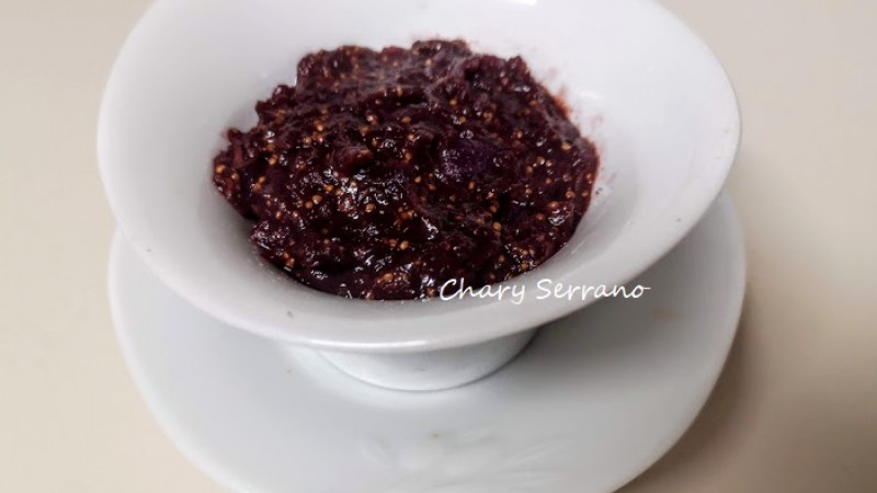 Chutney de higos y manzana