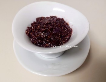 Chutney de higos y manzana