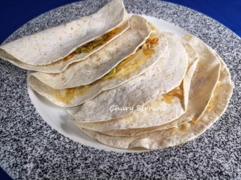 Quesadillas de Flor de Calabaza y queso