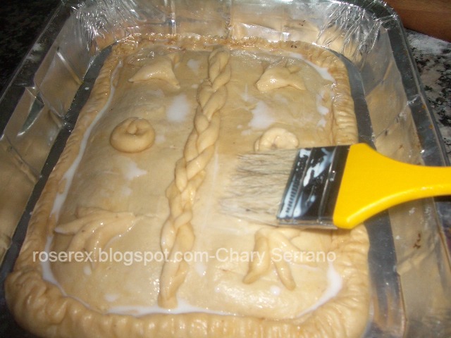empanada de carne de cerdo y vegetales