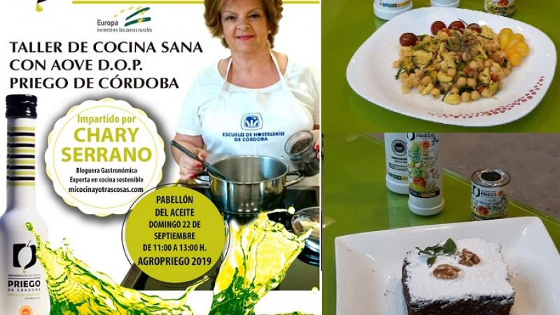 Mi Taller de Cocina Sana con Aove en AgroPriego