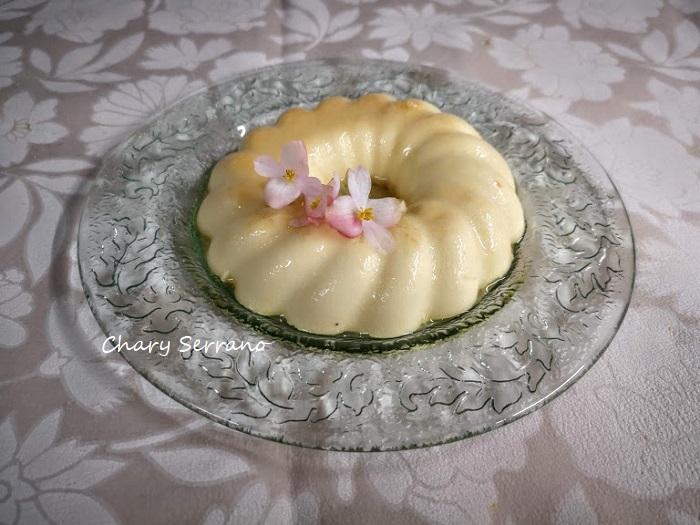 Flan de yogur sin azúcar