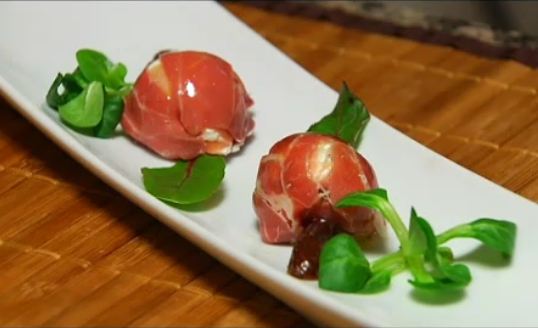 Bombones de jamón serrano