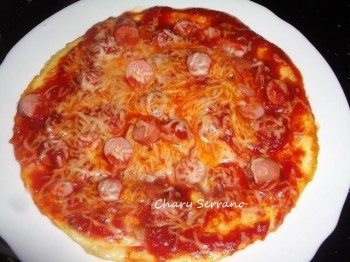 TORTI-PIZZA DE SALCHICHAS