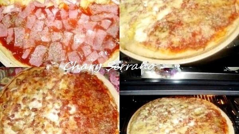 PIZZA A TRES BANDAS