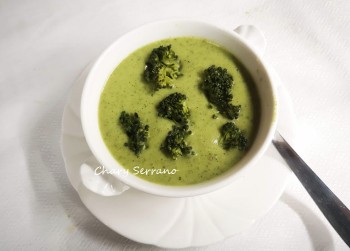 Crema de Brócoli con patata y quesitos