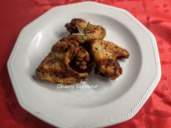 ALITAS DE POLLO EN ADOBO DE VINO