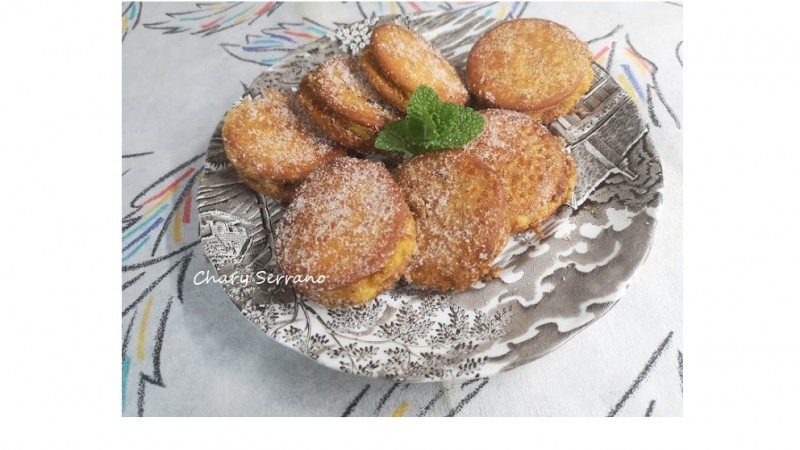 GALLETAS FRITAS RELLENAS DE CREMA