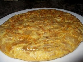 TORTILLA DE PENCAS DE ACELGA Y PATATAS. Premio Canal Ccina