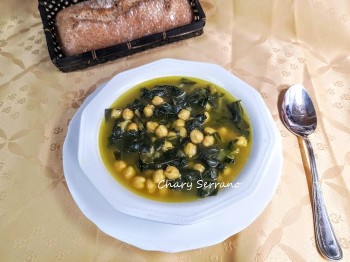 POTAJE DE GARBANZOS Y ACELGAS