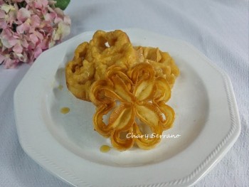 FLORES DE SARTÉN, mi versión con menos calorías