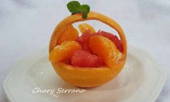 CESTA DE POMELO CON CÍTRICOS
