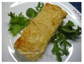 PUDING DE COLIFLOR, SALMÓN Y YOGUR