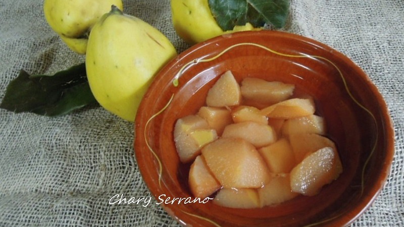 COMPOTA DE MEMBRILLO, TAMBIÉN PARA CONSERVAR