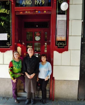 Visita al restaurante El Chiscón, de Madrid, en su 35 aniversario.