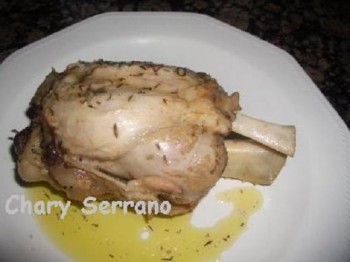 MI MEJOR RECETA 2009 ,PREMIO CANAL COCINA; CODILLOS CONFITADOS