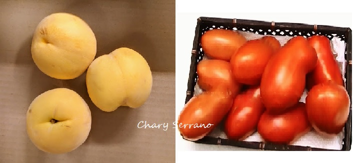 Salmorejo de tomate y melocotón con melva