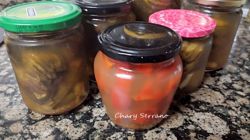 Conservas Caseras de vegetales . Tutorial para hacer conservas seguras.