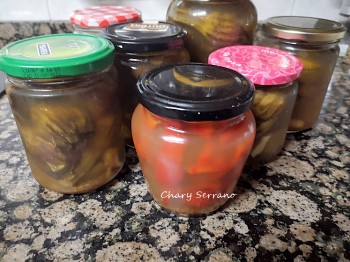 Conservas Caseras de vegetales . Tutorial para hacer conservas seguras.