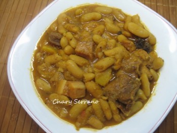 HABICHUELAS CON PERDIZ (Vídeo receta)