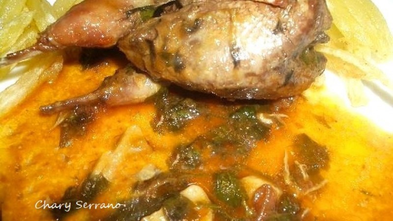 CODORNICES CON MIEL AL CAVA