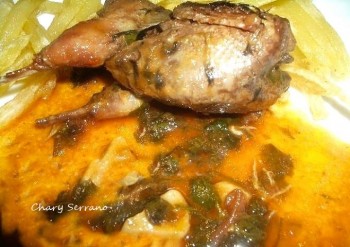 CODORNICES CON MIEL AL CAVA