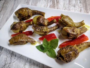 Berenjenas baby en vinagre y en conserva