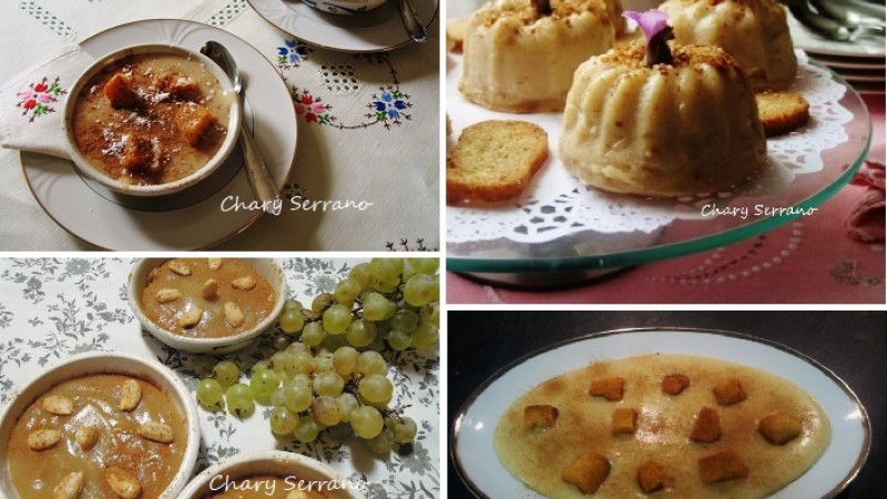GACHAS,  BUÑUELOS, CALABAZA, CAQUIS. Lo que se toma en Córdoba por el Dia de Todos los Santos