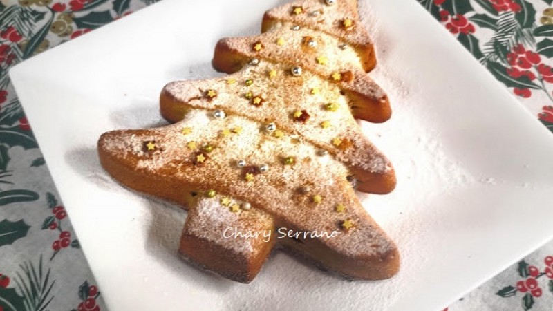 Bizcocho de turrón, varias recetas.