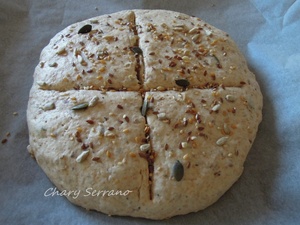 PAN DE SALVADO Y 6 CEREALES