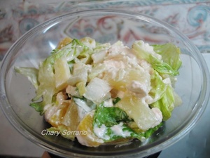 ENSALADA AGRIDULCE DE FRUTAS