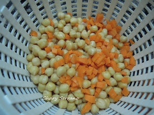 ENSALADA TIBIA DE GARBANZOS Y POLLO