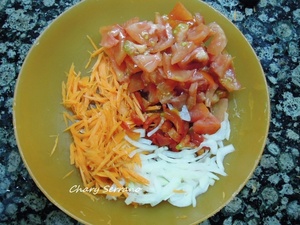 ENSALADA DE LENTEJAS CON ZANAHORIAS Y YOGUR