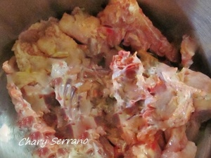 CALDO DE POLLO DE CORRAL