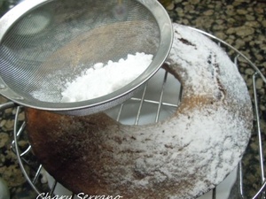 BIZCOCHO GLASEADO EN FORMA DE ABETO