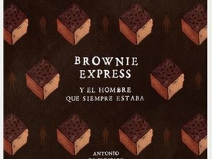 BROWNIE CON NATA Y MERMELADA DE FRUTOS ROJOS