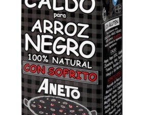ARROZ NEGRO MUY RÁPIDO, CON ALLIOLI 